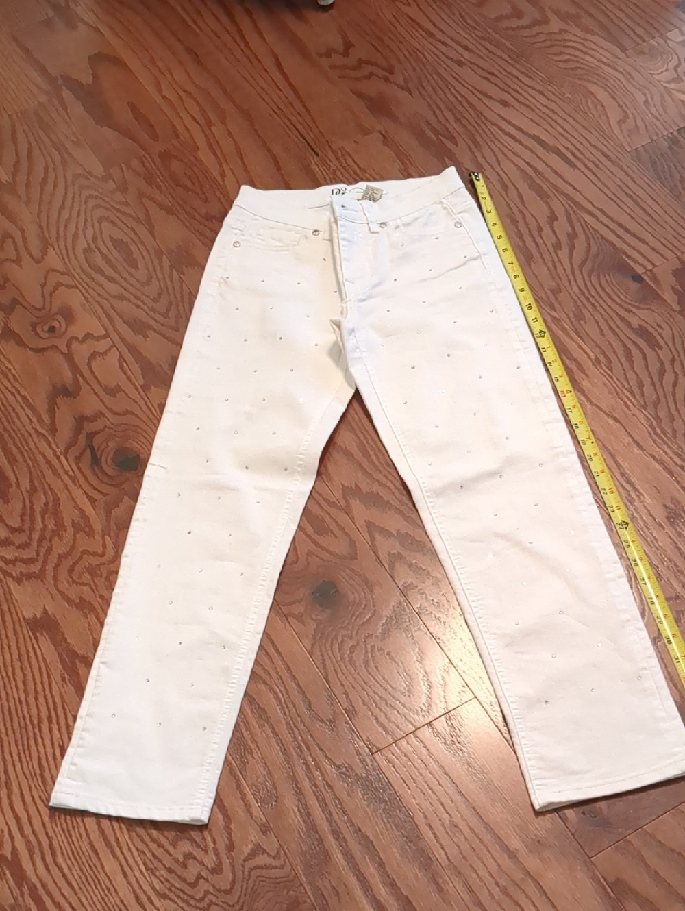 Stretch Jeans With Little Rhinestone